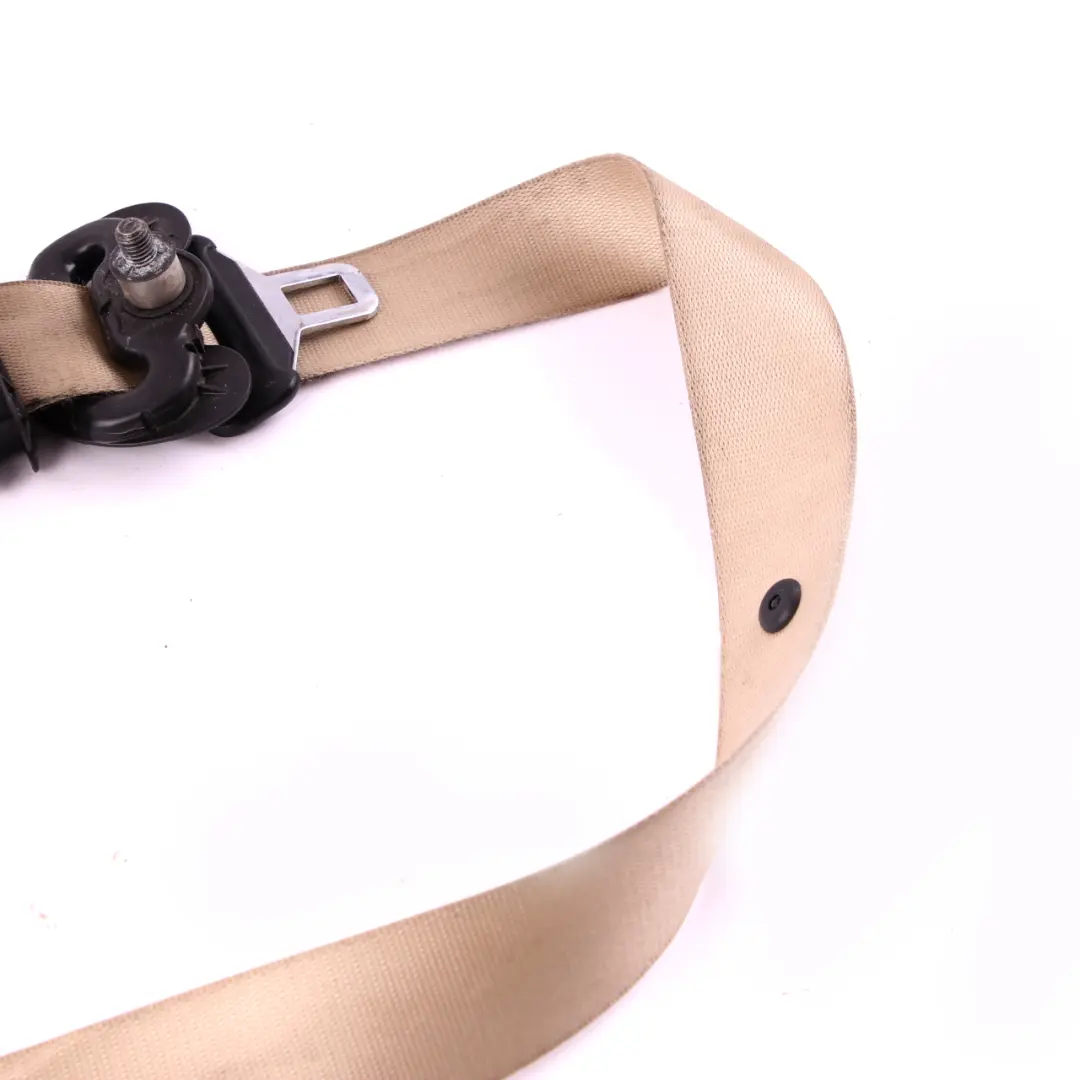 BMW 6 Series E63 Safety Seat Upper Belt Front Right O/S Creambeige 7112342