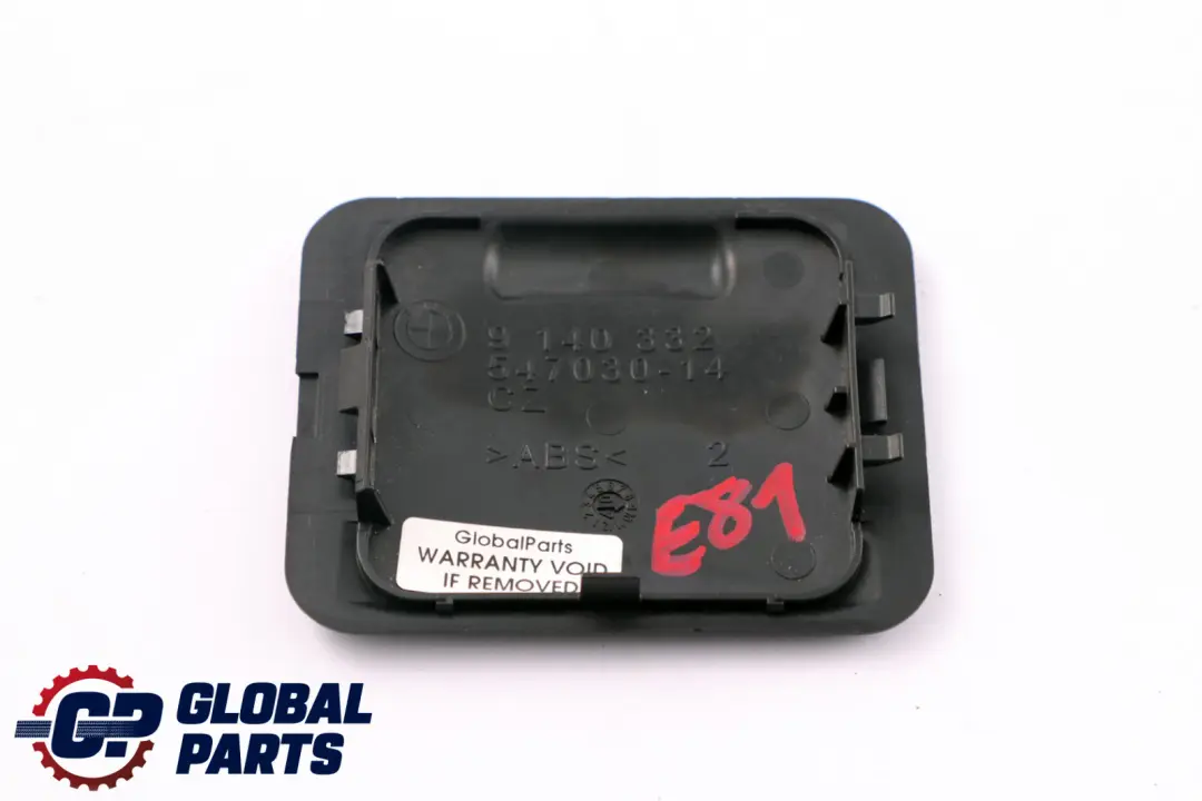 BMW E81 E87 LCI Child Restraint System Cover Black Trunk 9140332