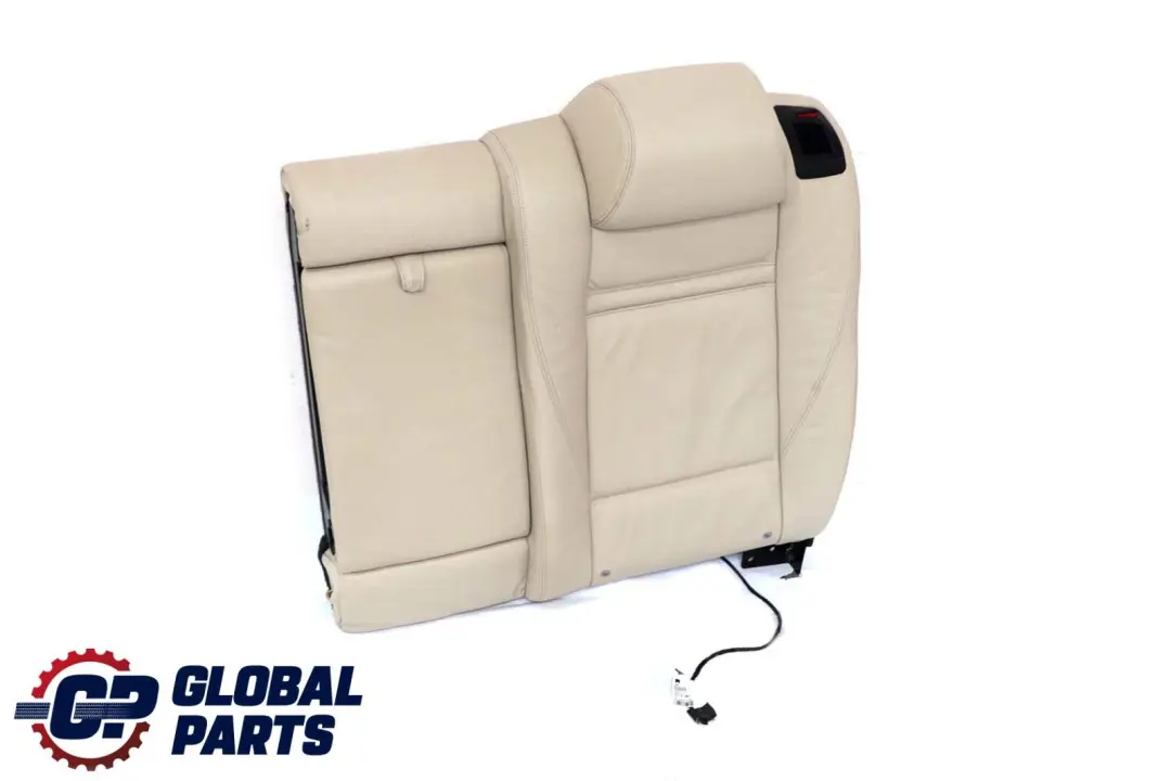 BMW X6 E71 Heated Rear Seat Left N/S Backrest Armrest Leather Nevada Oyster