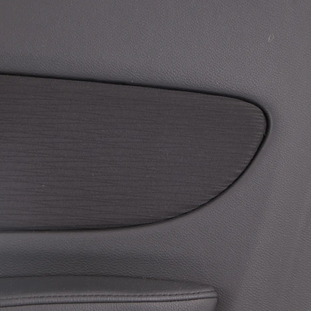 BMW E88 Rear Right O/S Trim Panel Door Card Cloth Elektra Anthracite 9141522
