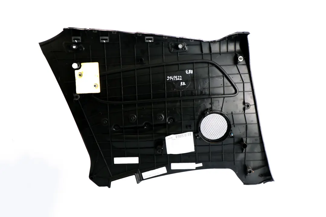 BMW 1 Series E88 Rear Right O/S Trim Panel Door Card Cloth Elektra Anthracite