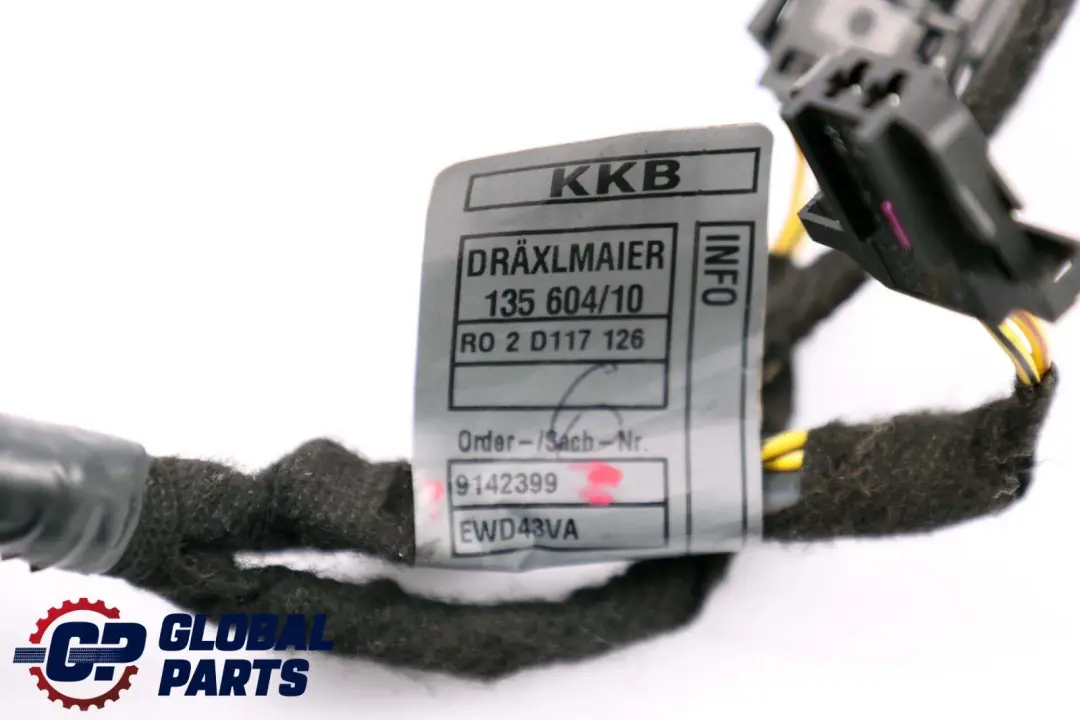 BMW Mini Cooper R56 Cable Loom Door Passenger Wiring Harness Set Stereo 9142399