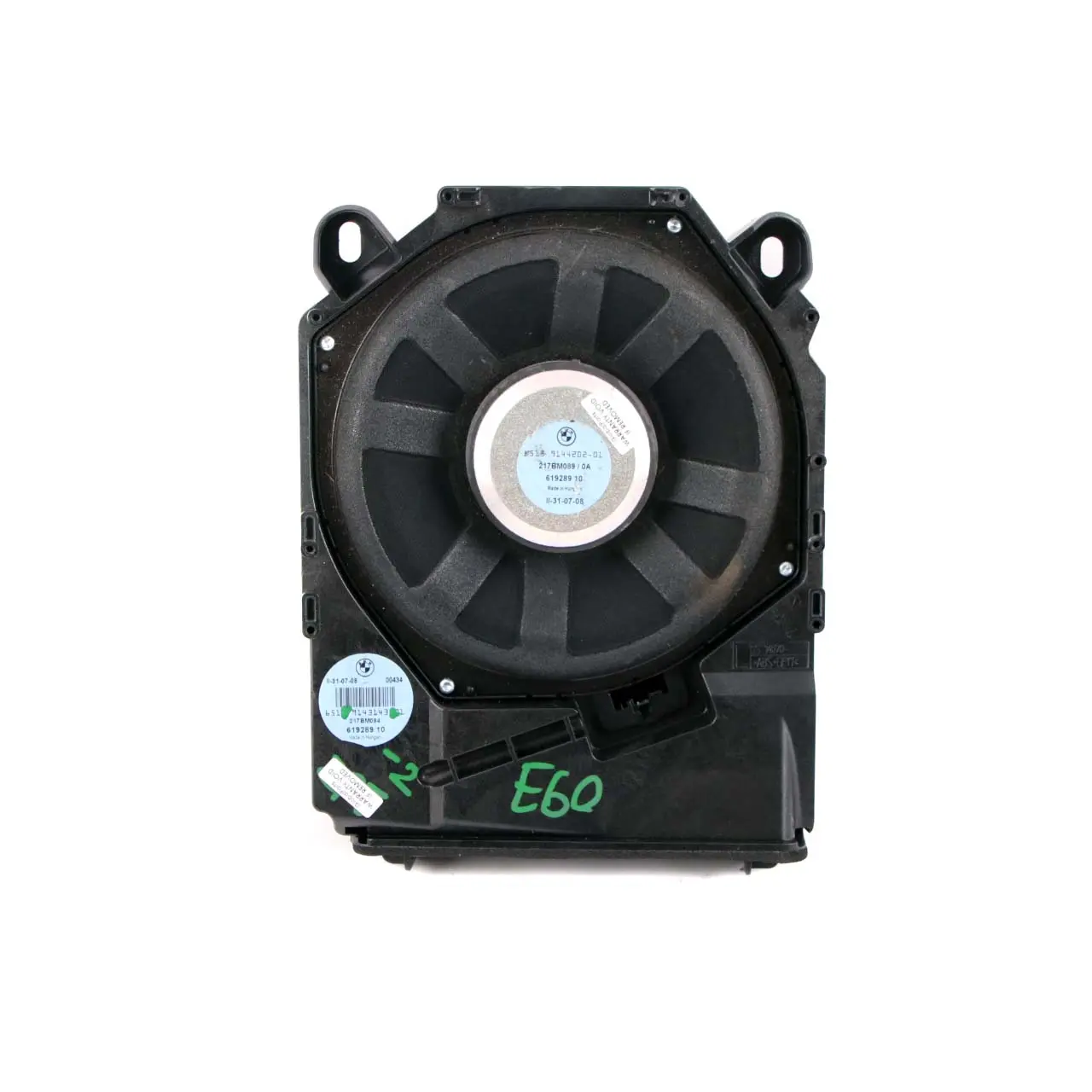 BMW E81 E82 E87 E88 E90 E91 E92 2 Central Bass HiFi System Left N/S 9143143