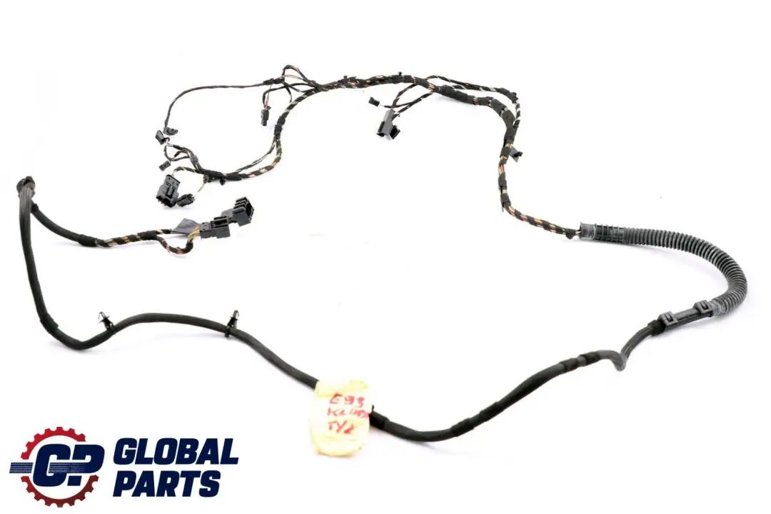 BMW 3 Series E93 Cabrio Convertible Wiring Loom Harness Rear Trunk Lid 9143302