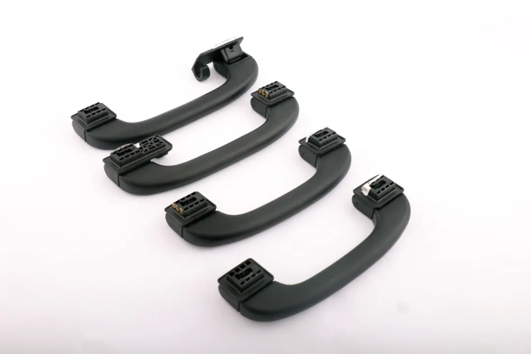 BMW 3 5 Series E60 E61 E84 E90 E91 E92 Roof Interior Grab Handle Black Set