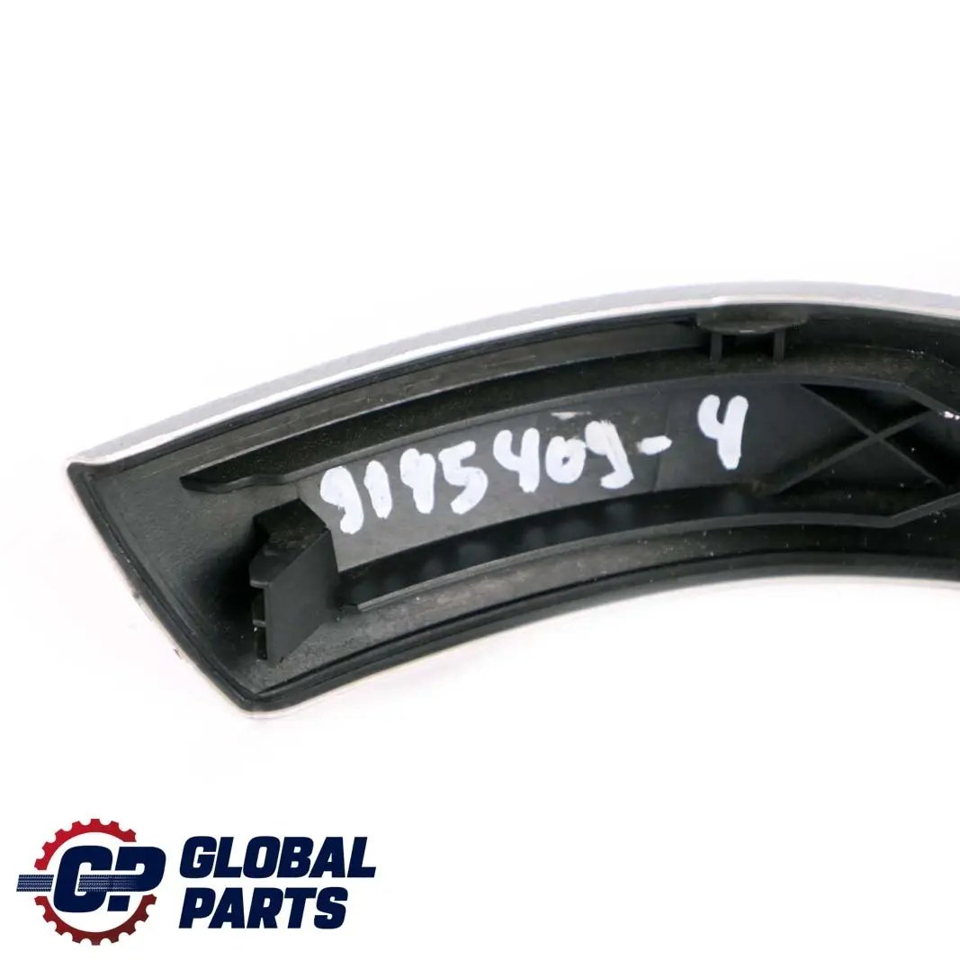 BMW 3 Series 4 E90 Aluminium Decor Strip Trim Rear Left Door N/S Glacier Silver
