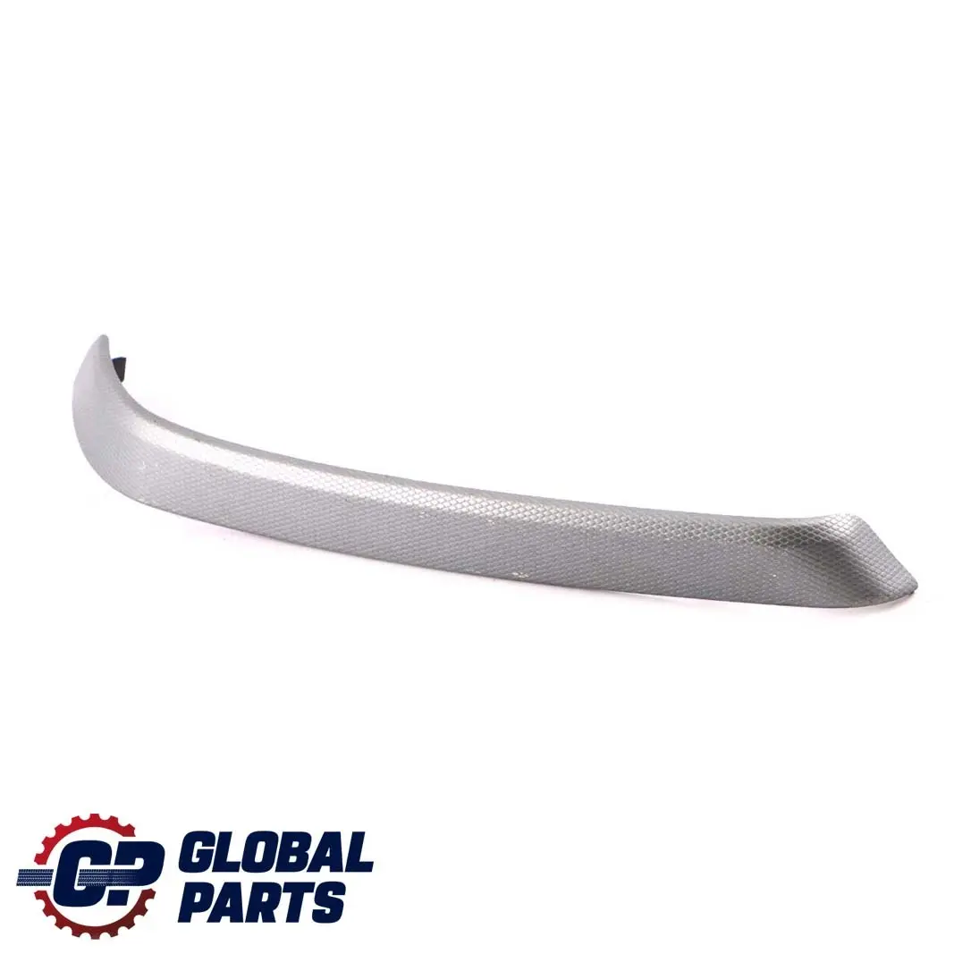 BMW 3 Series 4 E90 Aluminium Decor Strip Trim Rear Left Door N/S Glacier Silver