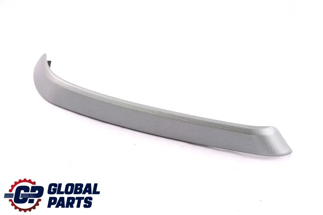BMW 3 Series E90 Aluminium Strip Trim Rear Left Door N/S Glacier Silber Silver