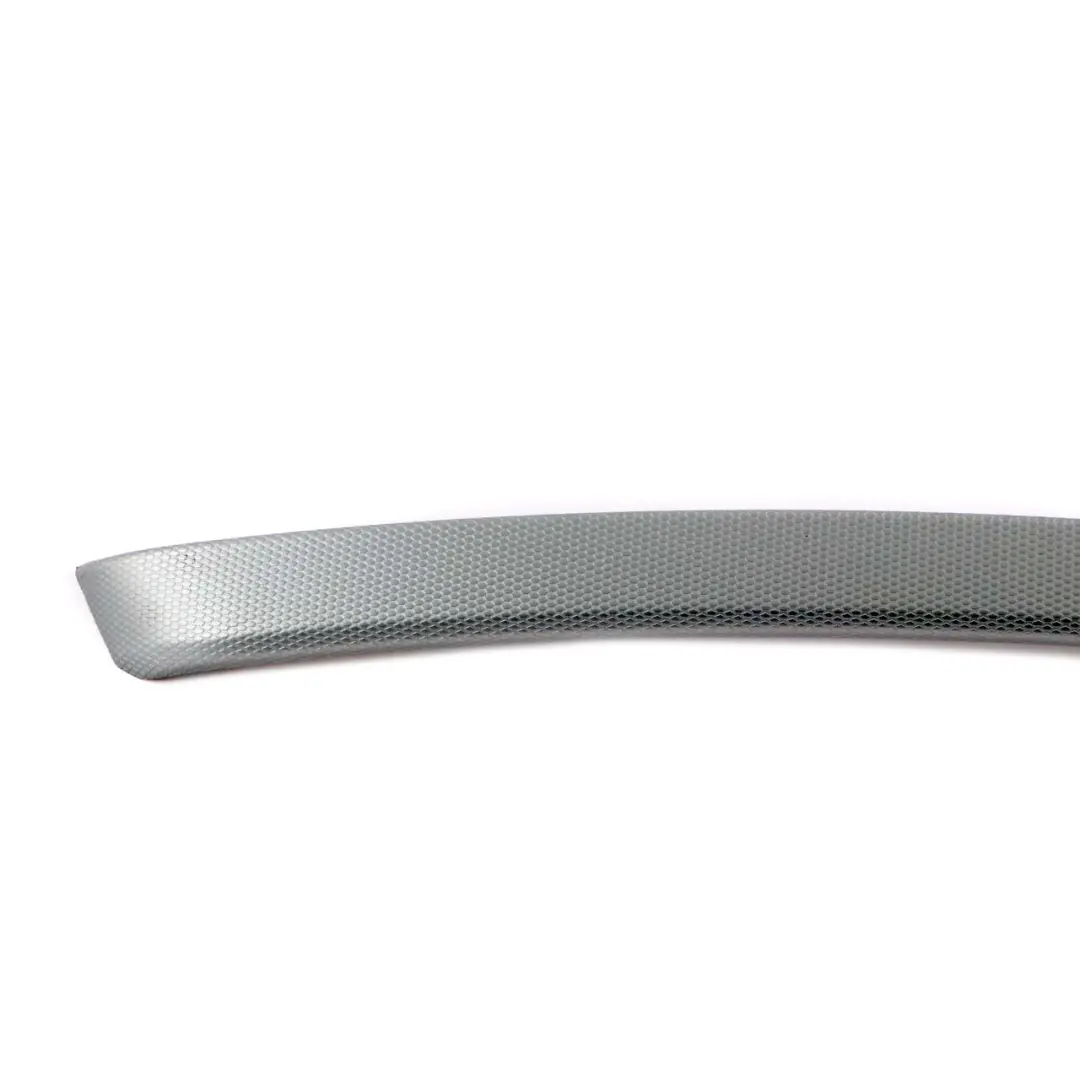 BMW E92 E93 Aluminio Decor Strip Trasera Izquierda Puerta Glacier Silber Silver