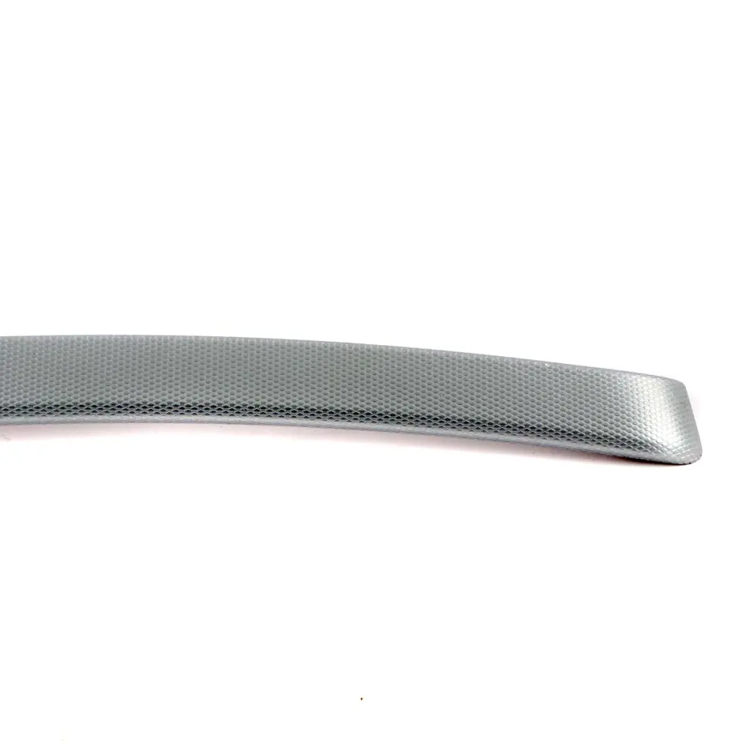 BMW E92 E93 Aluminio Decor Strip Trasera Izquierda Puerta Glacier Silber Silver