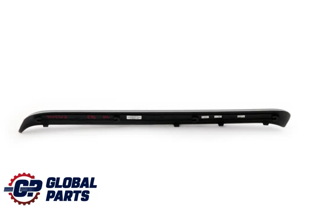 BMW E92 E93 Alu Decor Strip Rear Left N/S Door Glacier Silber Silver