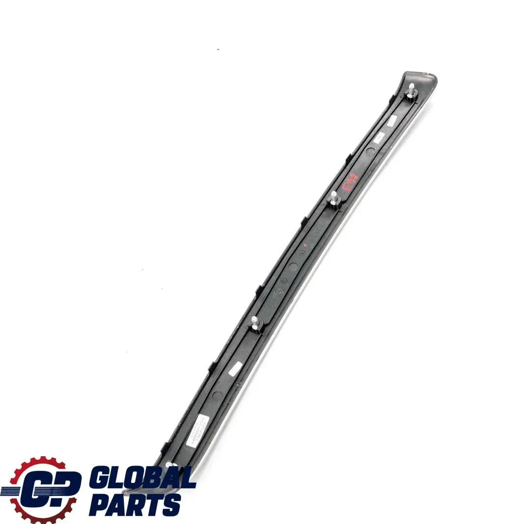 BMW E92 E93 Alu Decor Strip Rear Right O/S Door Glacier Silber Silver