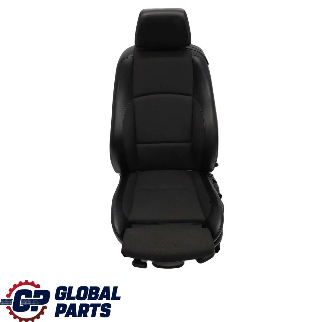 BMW E88 Convertible M Sport Front Left N/S Seat Side Black Leather / Fabric