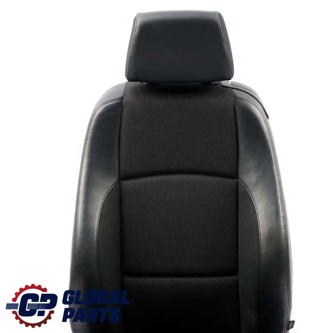 BMW E88 Convertible M Sport Front Left N/S Seat Side Black Fabric / Leather