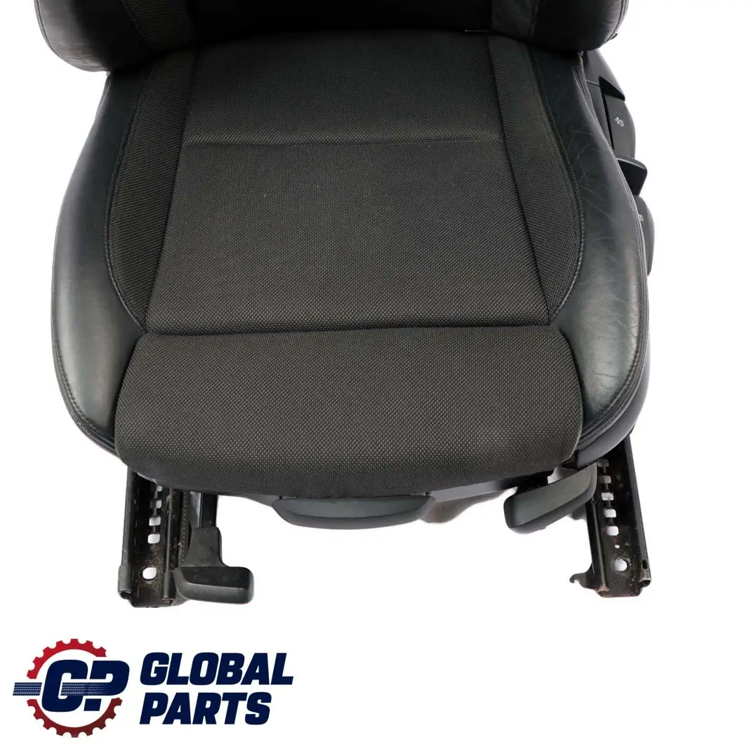 BMW E88 Convertible M Sport Front Left N/S Seat Side Black Fabric / Leather