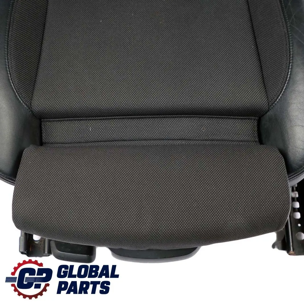 BMW E88 Convertible M Sport Front Left N/S Seat Side Black Fabric / Leather