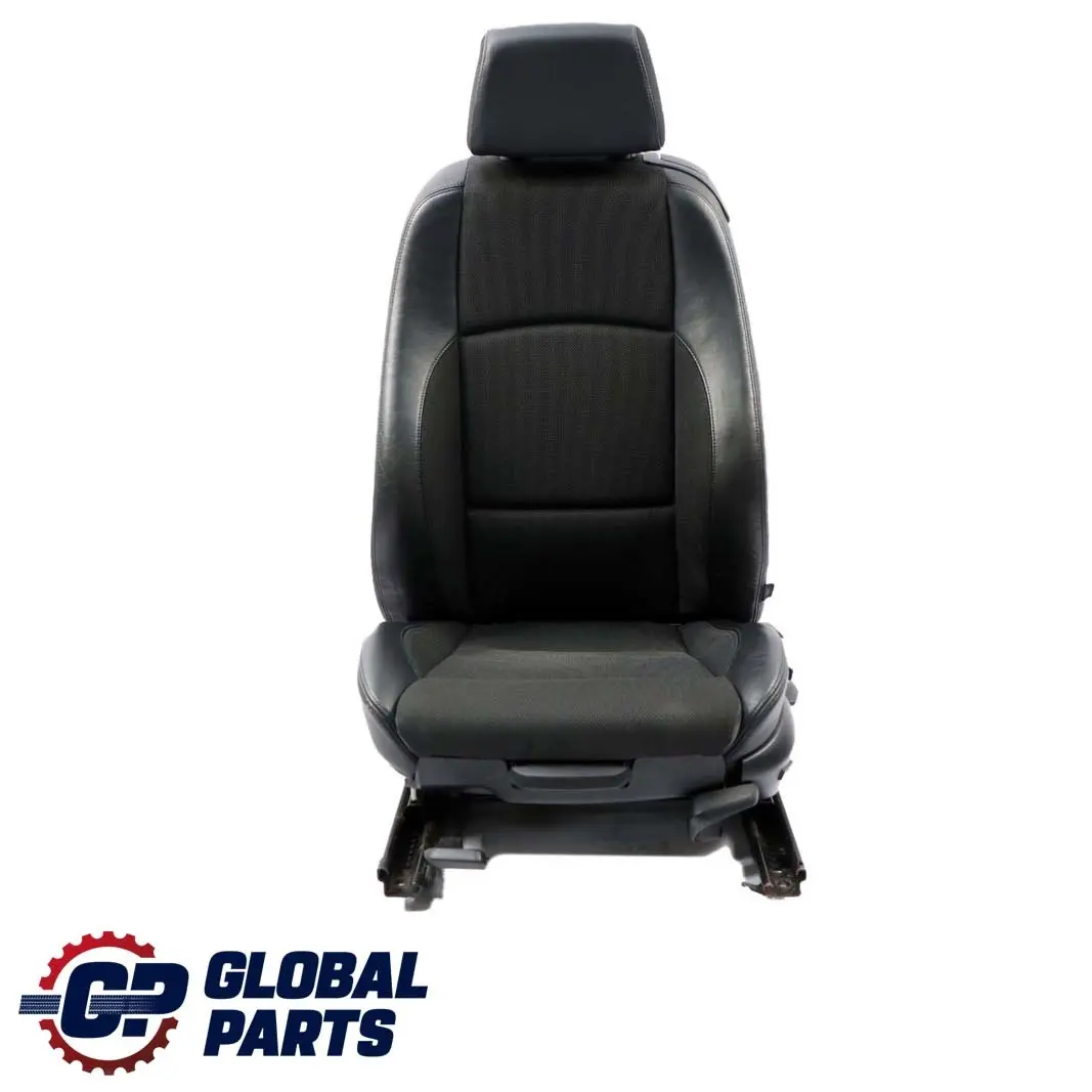 BMW E88 Convertible M Sport Front Left N/S Seat Side Black Fabric / Leather