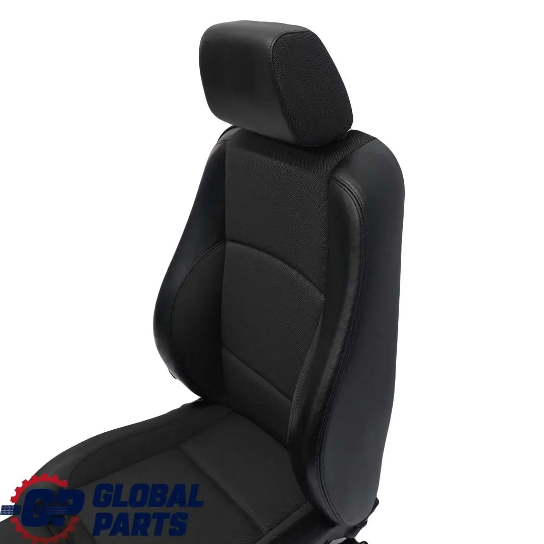 BMW E88 Convertible M Sport Front Right O/S Seat Side Black Leather / Fabric