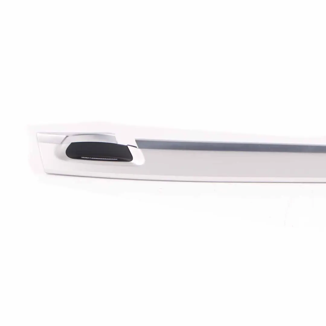 Trim Strip Door BMW F01 LCI Rear Left N/S Cover Aluminium Satin Polished  - SKU 9147165 - Part number 9147165