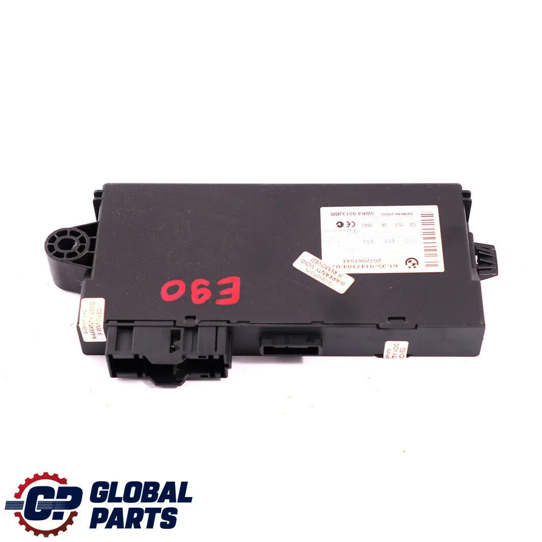 BMW E60 E87 E90 CAS 3 ECU Unidad De Control Modulo De Lectura De Llaves 9147184