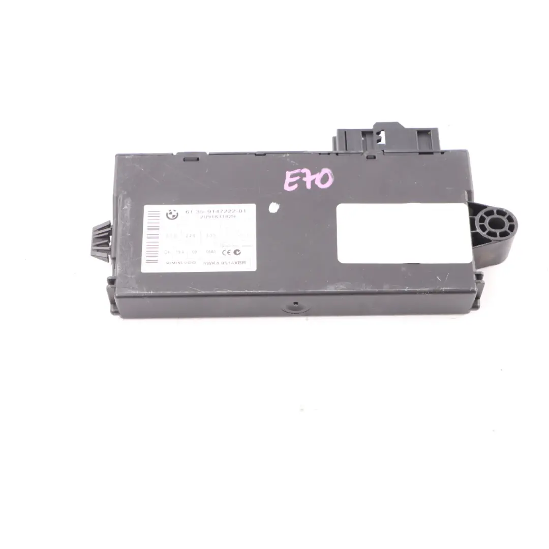 CAS3 Module BMW E60 E61 LCI E90 E91 Mini R56 Control Unit Key Reading 9147222