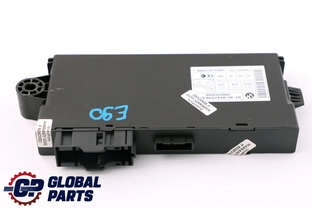 BMW E60 E87 E90 CAS 3 ECU Unidad De Control Modulo De Lectura De Llaves 9147226