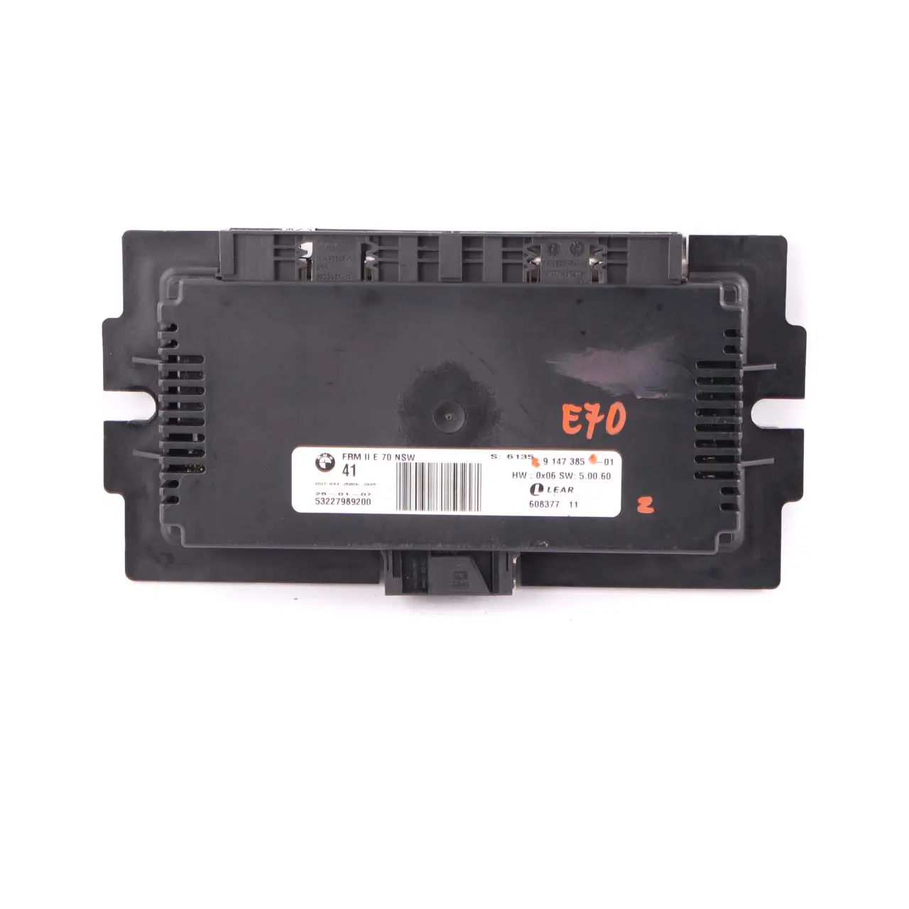 BMW X5 E70 Footwell Light Module Control Unit ECU FRM II NSW Lear 9147385