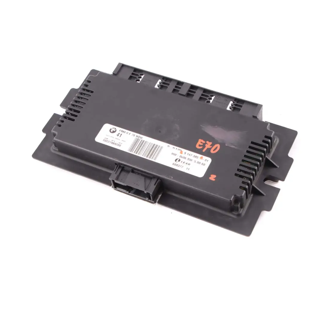 BMW X5 E70 Footwell Light Module Control Unit ECU FRM II NSW Lear 9147385