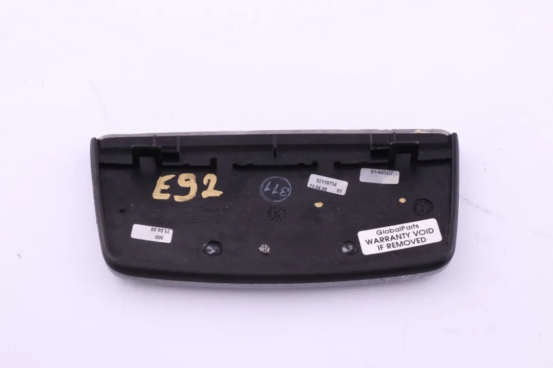 BMW 3 Series E92 E93 Cover Storing Partition Trim Dashboard Dash Glacier Silber