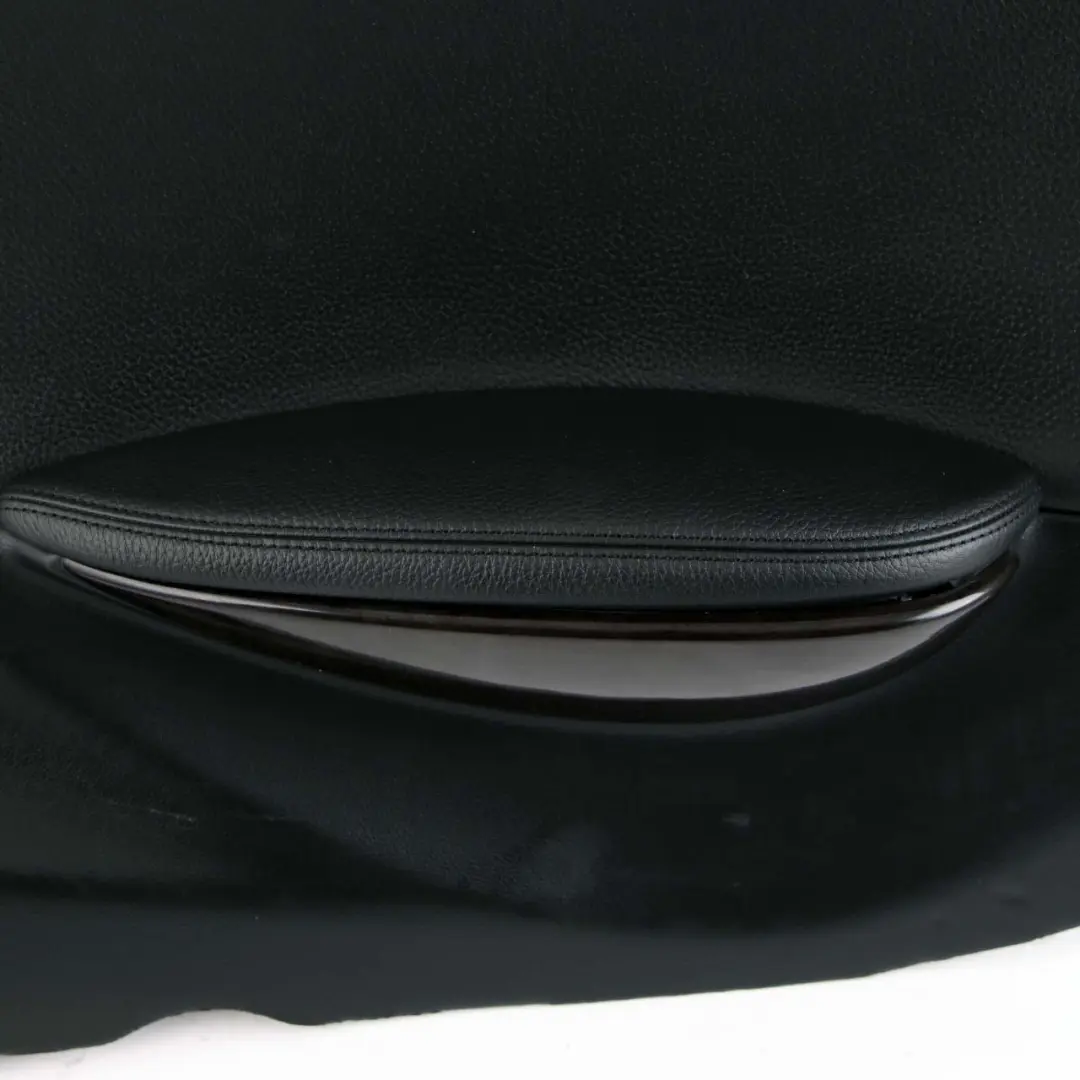 BMW 6 E63 Coupe Rear Right O/S Lateral Trim Panel Leather Dakota Black
