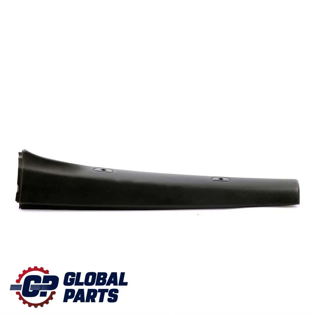 BMW E93 Cabrio Rear Right O/S Lateral Railing Trim Panel Black Leather