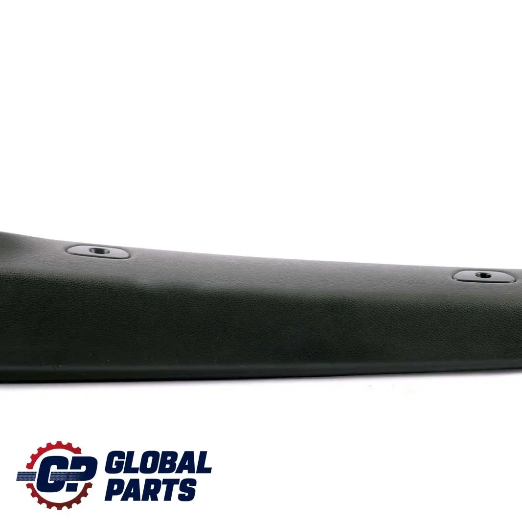 BMW E93 Cabrio Rear Right O/S Lateral Railing Trim Panel Black Leather