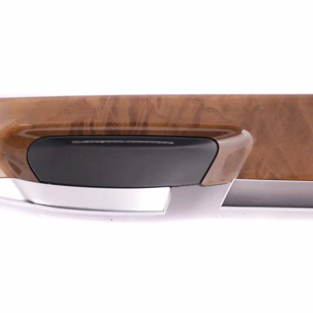 Trim Strip Door BMW F01 Front Right O/S Cover Wood Ash Beige 9151210