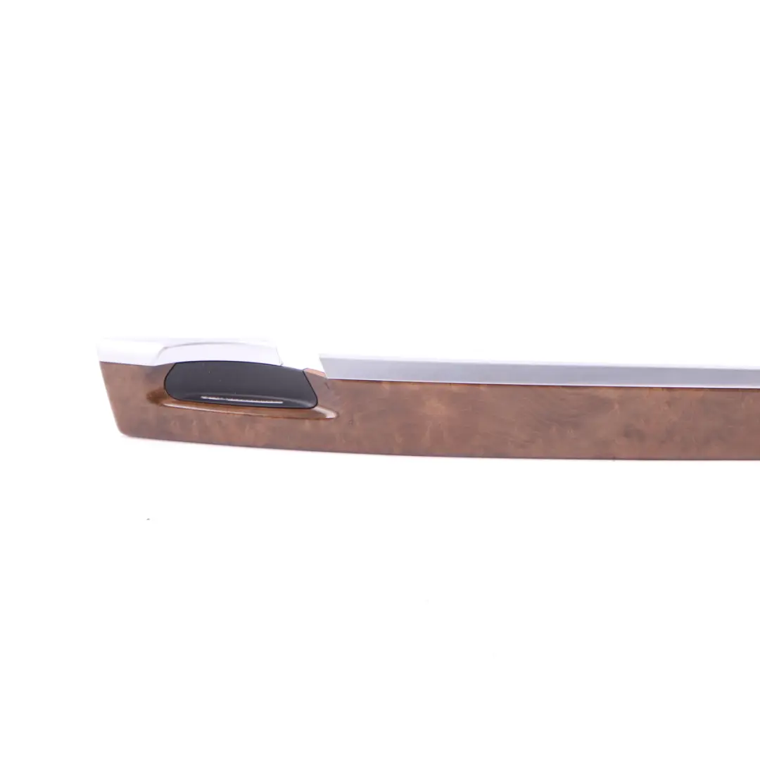 Trim Strip Door BMW F01 Rear Left N/S Cover Wood Ash Beige High Gloss 9151211