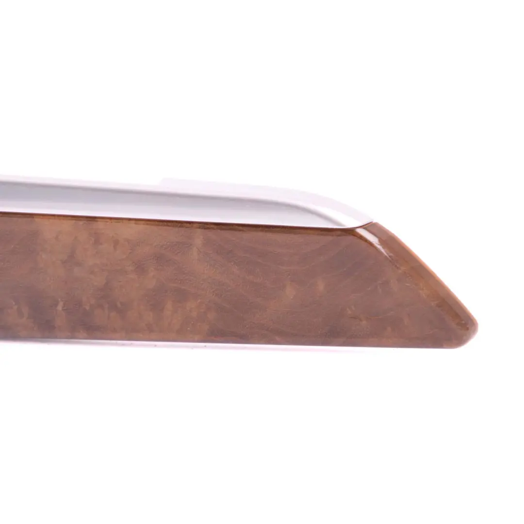 Trim Strip Door BMW F01 Rear Left N/S Cover Wood Ash Beige High Gloss 9151211