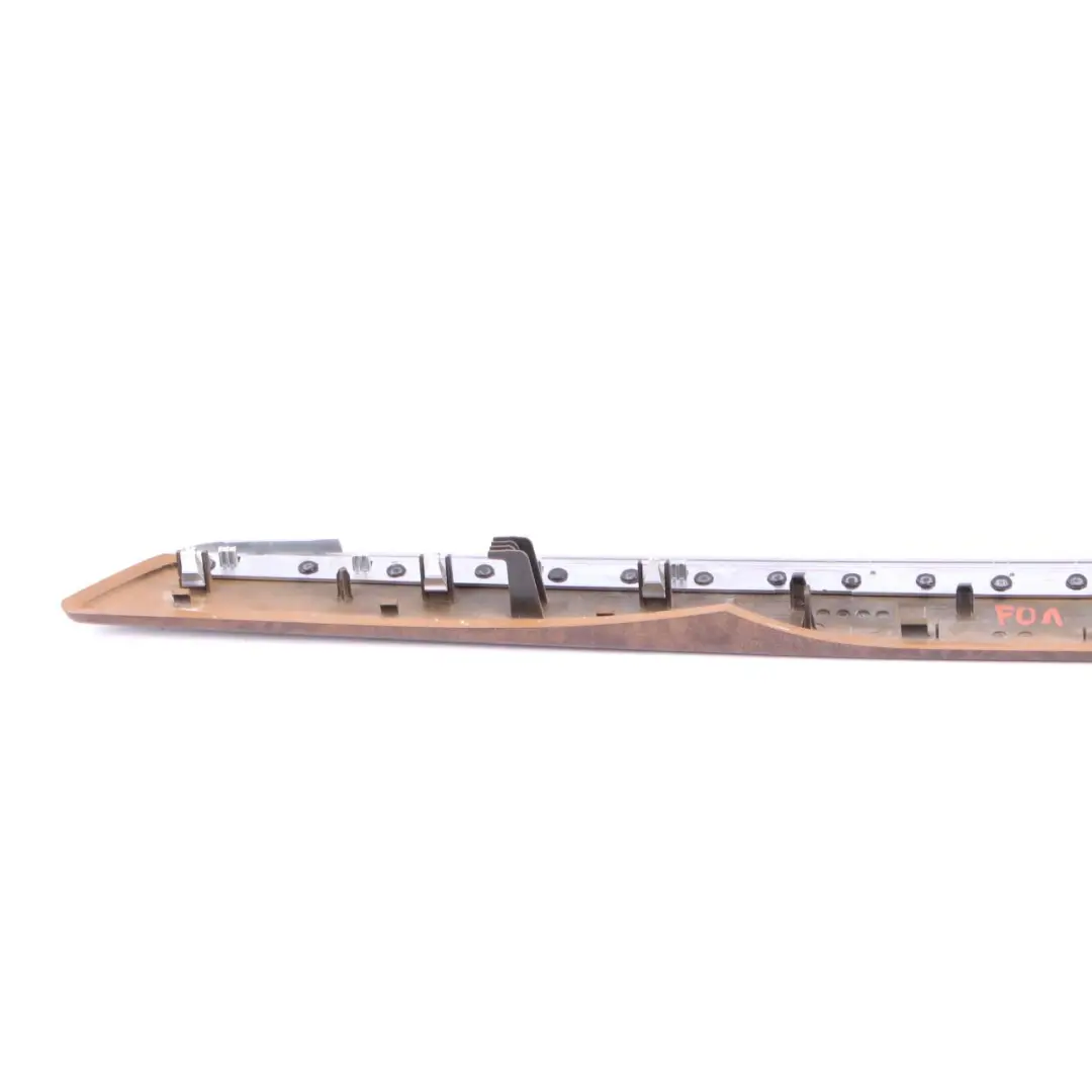 Trim Strip Door BMW F01 Rear Left N/S Cover Wood Ash Beige High Gloss 9151211