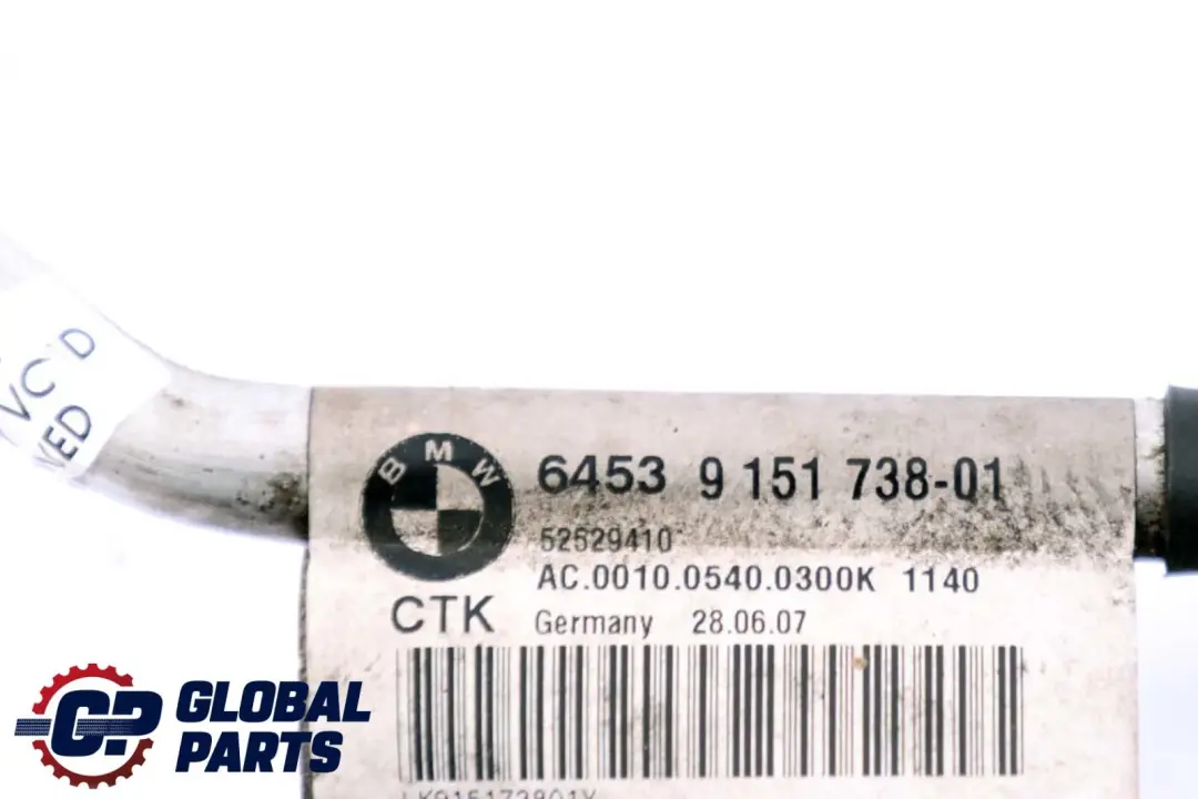 BMW E90 E91 E92 LCI Presión Manguera Condensador Evaporador Líneas 9151738