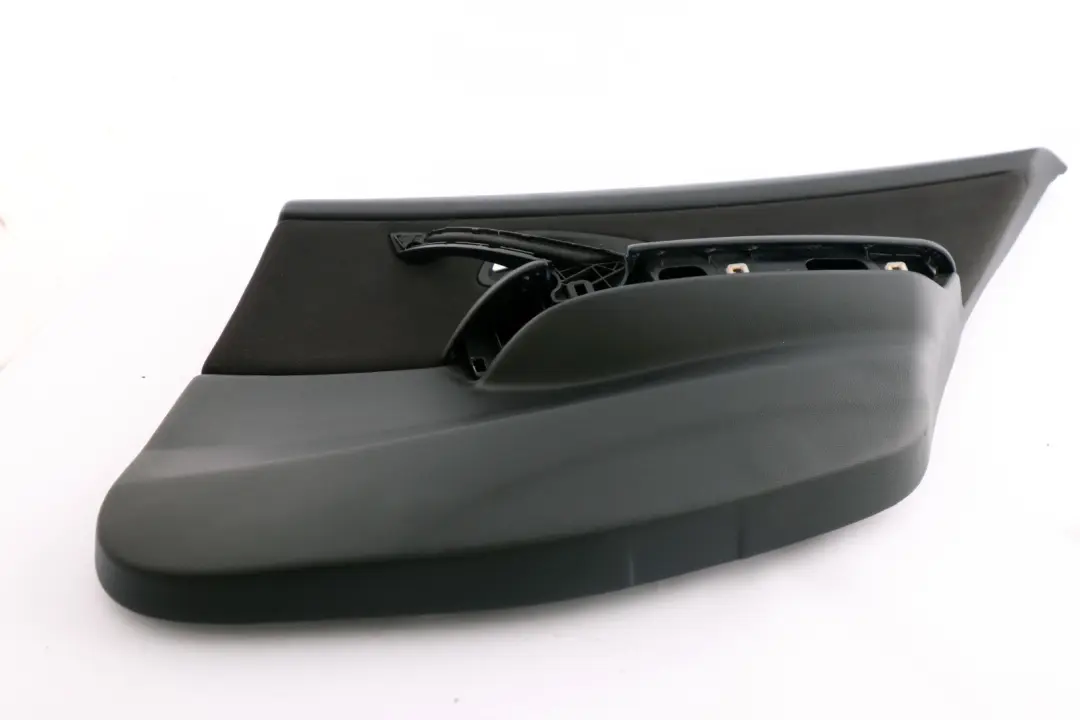 BMW E90 2 Negro Tela Trasera Derecha O / Tarjeta De Puerta Forro Tela Panel Trim