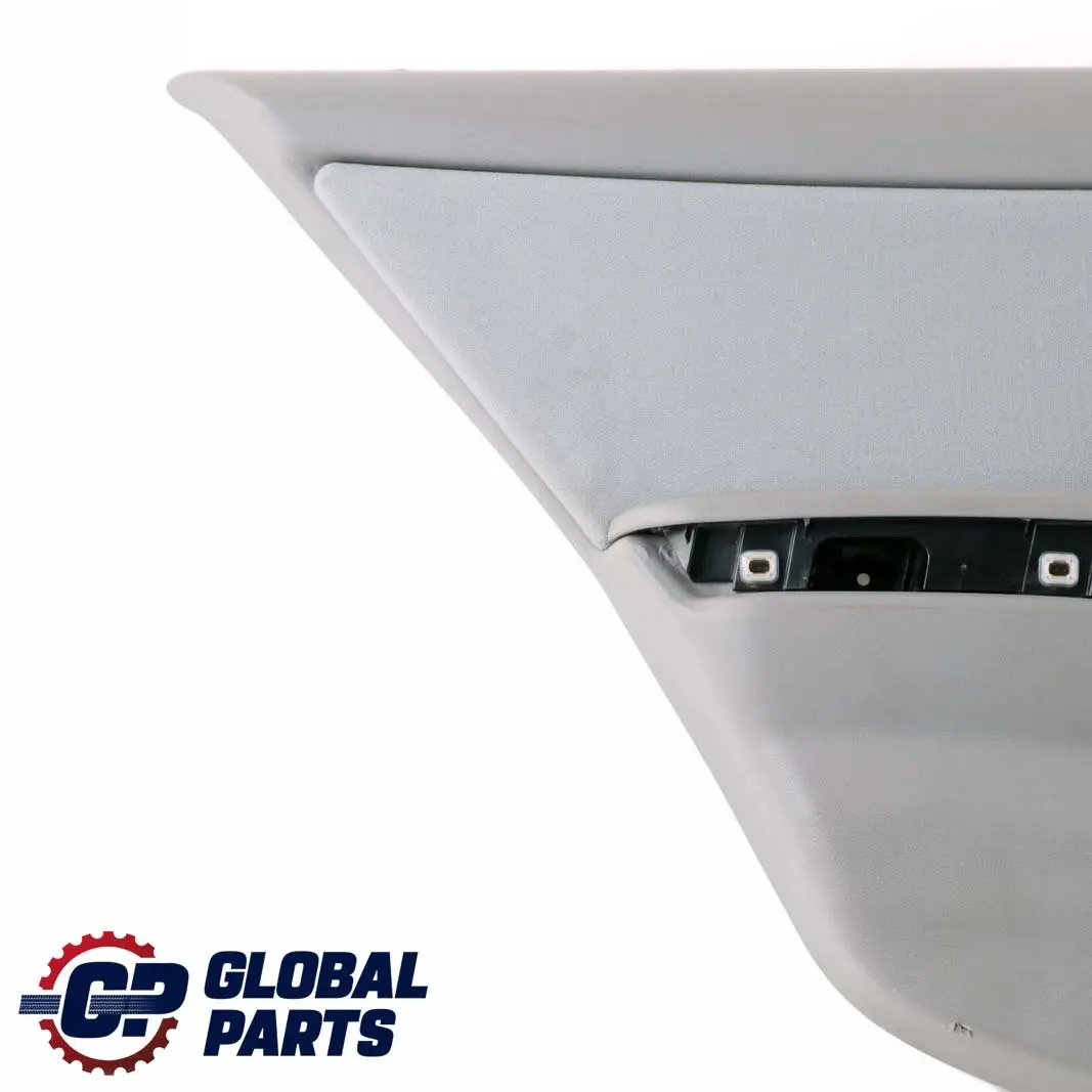 BMW 3 Series 1 E90 Grey Cloth Rear Left N/S Door Card Lining Cloth Trim Panel