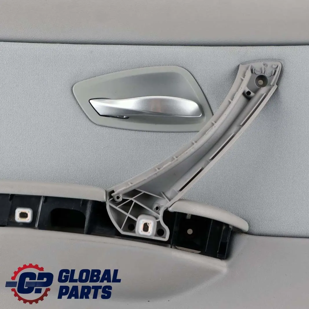 BMW 3 Series 1 E90 Grey Cloth Rear Left N/S Door Card Lining Cloth Trim Panel