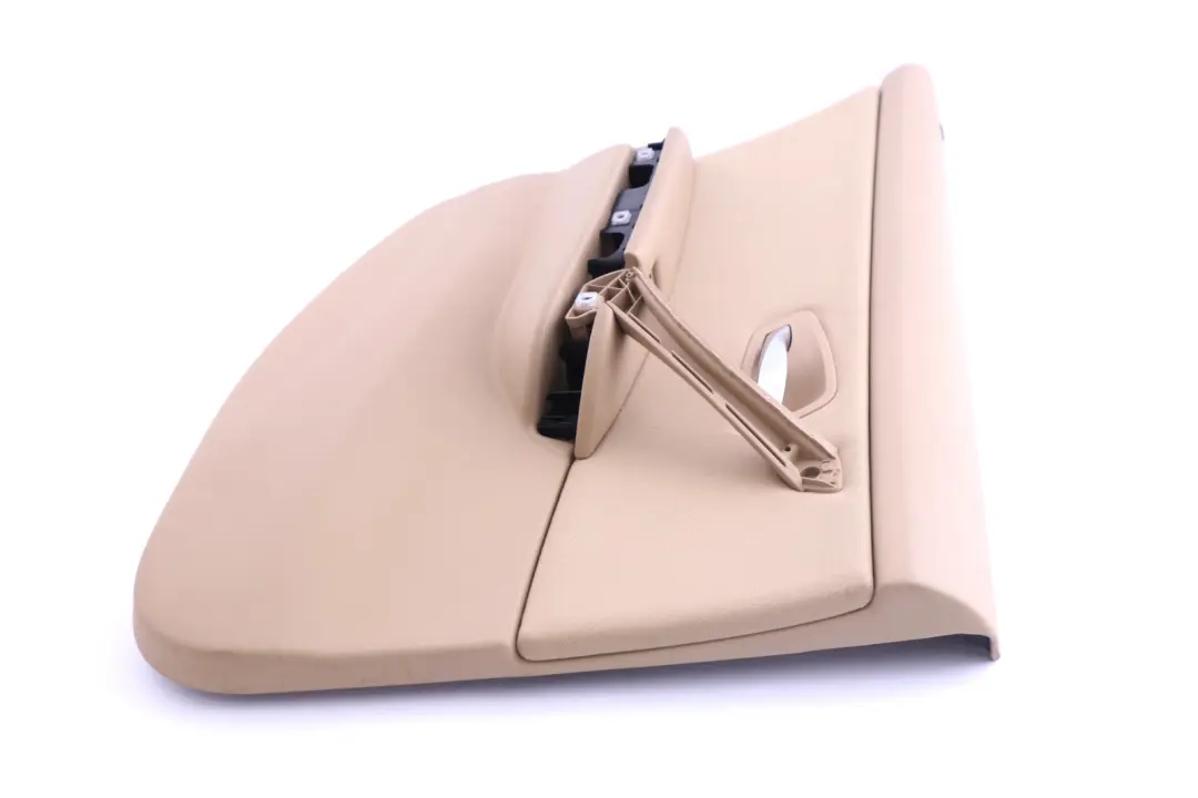 BMW 3 Series E90 Rear Left N/S Beige Door Card Lining Cloth Trim Panel