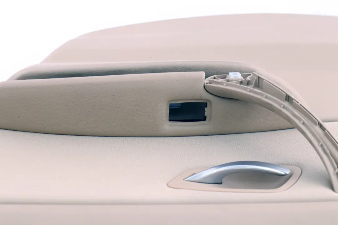 BMW 3 Series E90 1 Rear Right O/S Beige Door Card Lining Cloth Trim Panel