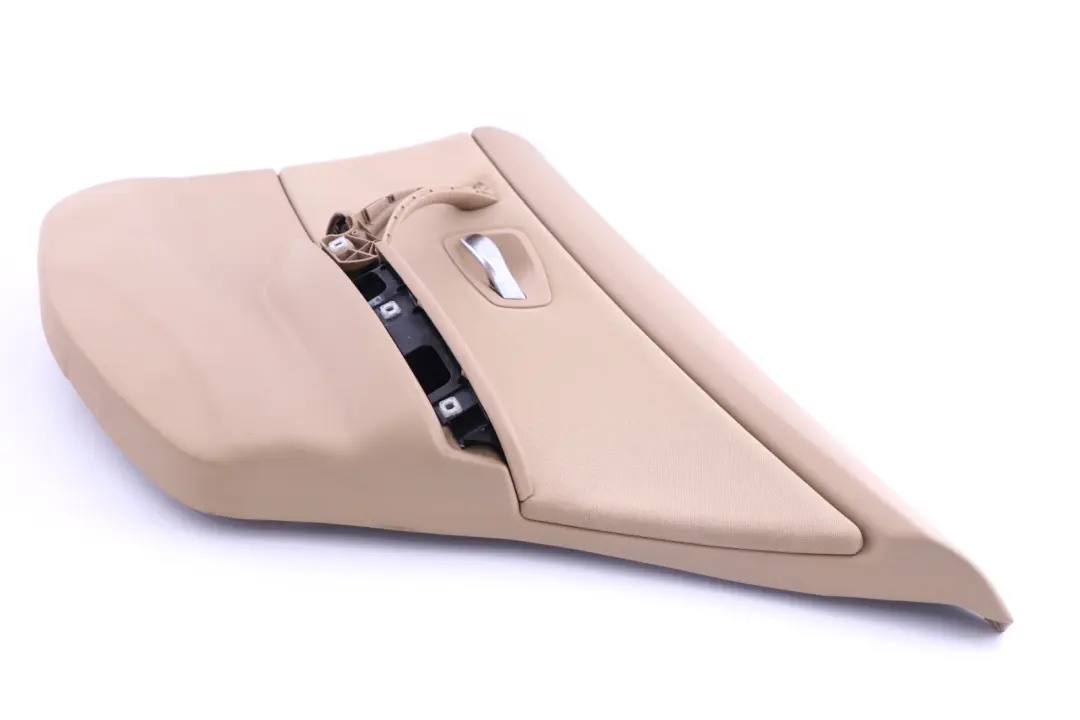 BMW 3 Series E90 Rear Right O/S Beige Door Card Lining Cloth Trim Panel