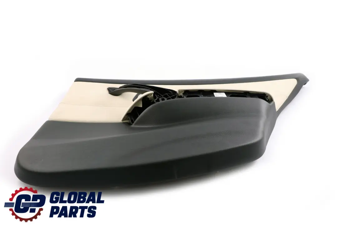 BMW E90 Trasera Derecha Tarjeta de Puerta Forro Cuero Limón Panel Trim