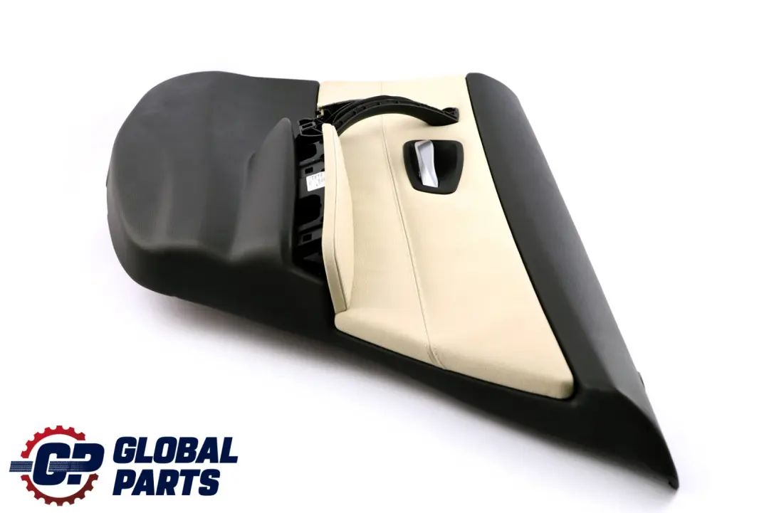 BMW E90 Trasera Derecha Tarjeta de Puerta Forro Cuero Limón Panel Trim