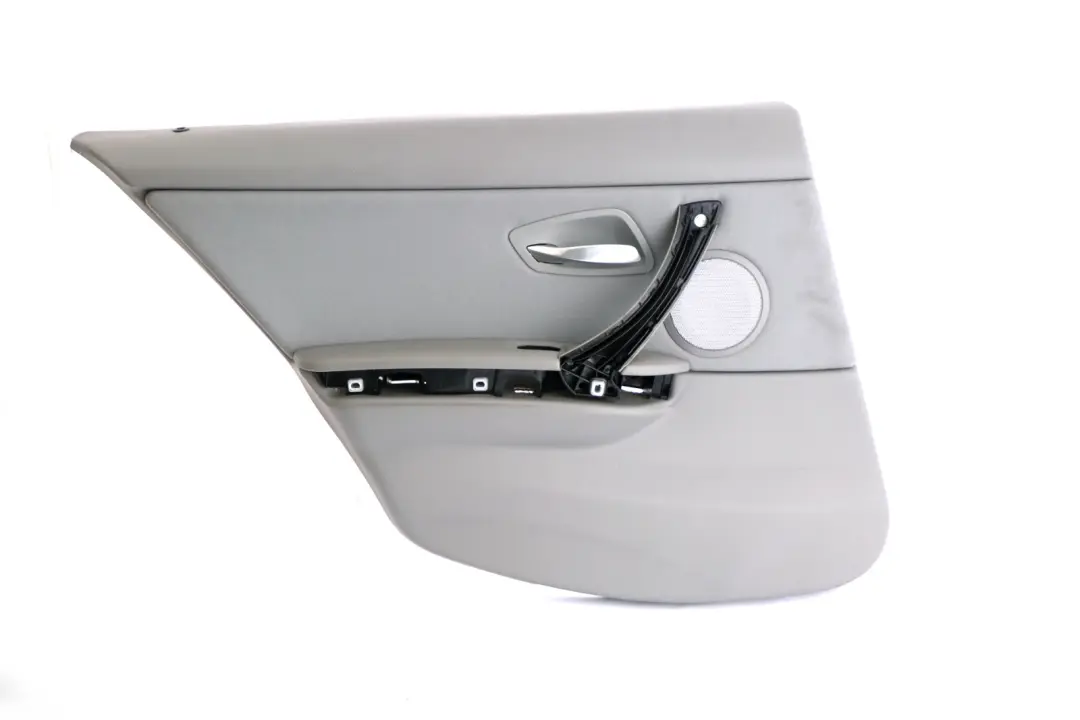 BMW E90 E91 Grey Cloth Rear Left N/S Door Card Lining Trim Panel