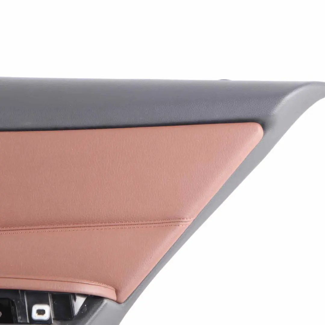 Door Card BMW E90 E91 LCI Rear Right Door Panel HiFi O/S Leather Dakota Terra