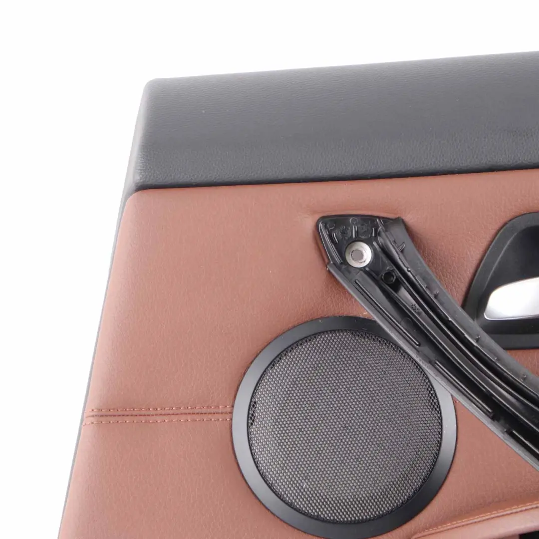 Door Card BMW E90 E91 LCI Rear Right Door Panel HiFi O/S Leather Dakota Terra