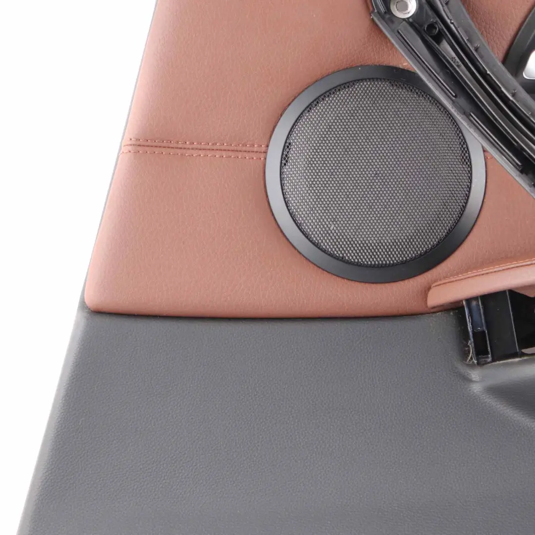 Door Card BMW E90 E91 LCI Rear Right Door Panel HiFi O/S Leather Dakota Terra