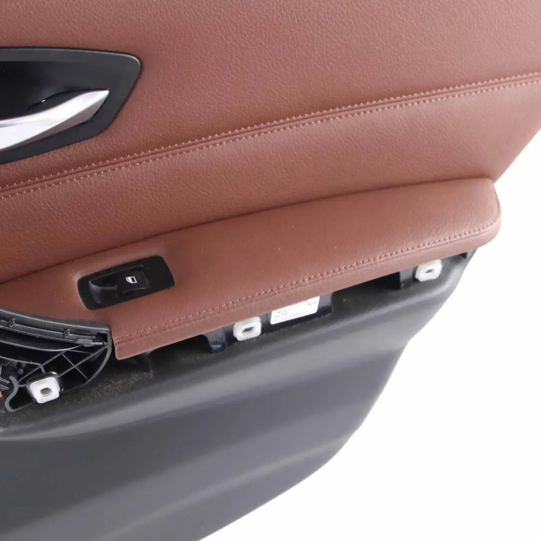 Door Card BMW E90 E91 LCI Rear Right Door Panel HiFi O/S Leather Dakota Terra